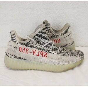 Adidas Yeezy Boost 350 V2 Zebra Sneakers Athletic Shoes‎ Mens 7.5